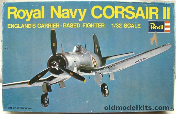 Revell 1/32 Royal Navy Corsair II - (F4U with Clipped Wings), H297 plastic model kit